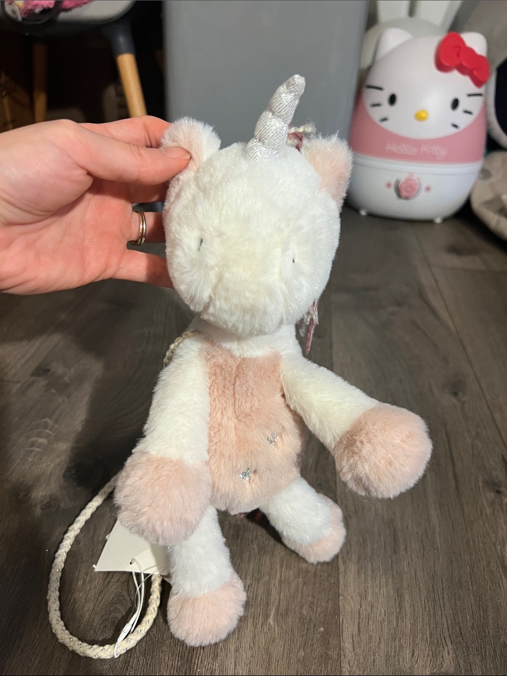 Nwt Zara girls unicorn plush stuffed animal bag